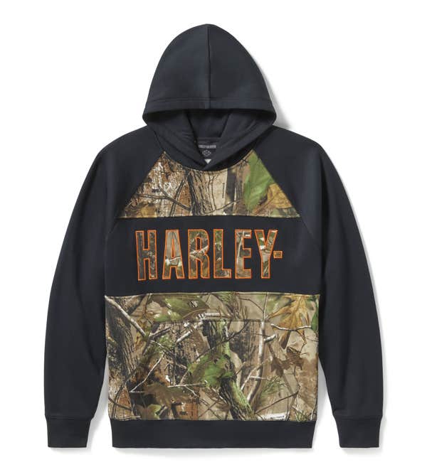 HARLEY-DAVIDSON MENS H-D REALTREE APG PULLOVER HOODIE