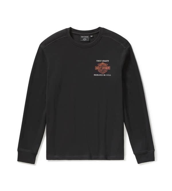 HARLEY-DAVIDSON MENS PARTS & SERVICE LONG SLEEVE THERMAL