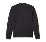 HARLEY-DAVIDSON MENS WILLIE G SKETCHY #1 LONG SLEEVE TEE