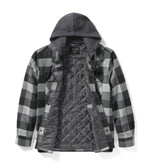 HARLEY-DAVIDSON MENS TRAVELER HOODED SHIRT JACKET