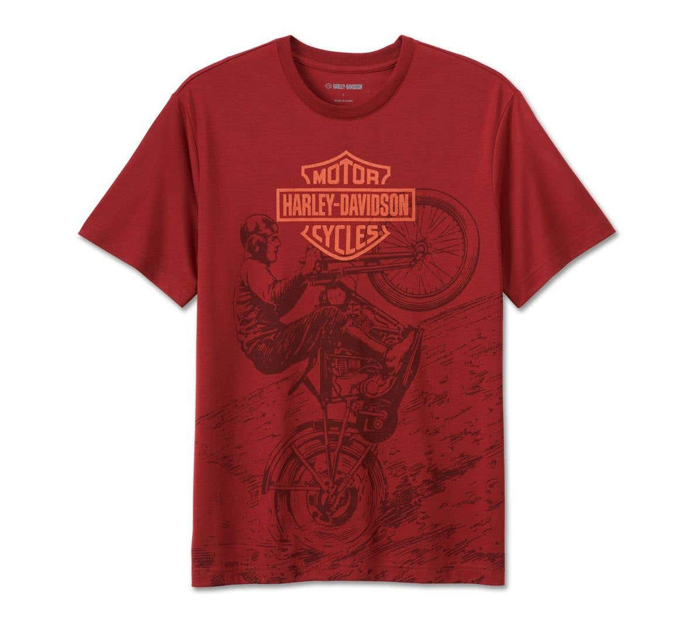 HARLEY-DAVIDSON MENS FREEDOM MACHINE PERFORMANCE TEE
