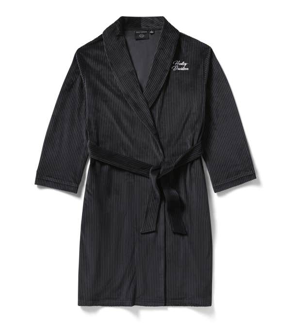HARLEY-DAVIDSON WOMENS HARLEY-DAVIDSON VELOUR ROBE
