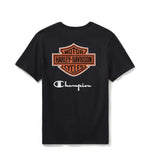HARLEY-DAVIDSON MENS CHAMPION X HARLEY-DAVIDSON FANATIC TEE
