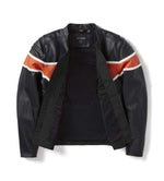 HARLEY-DAVIDSON MENS TRENTON LEATHER RIDING JACKET