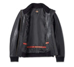 HARLEY-DAVIDSON WOMENS 120TH ANNIVERSARY BOMBER LEATHER JACKET