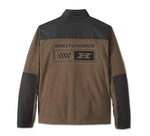 HARLEY-DAVIDSON MENS FLEX LAYERING SYSTEM FLEECE ZIP MID LAYER
