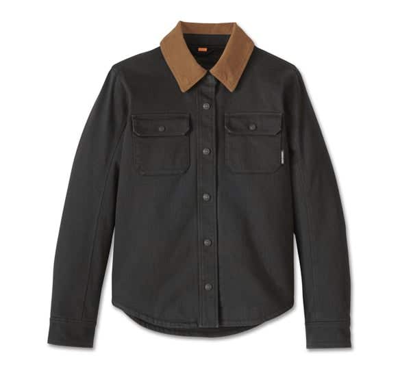 HARLEY-DAVIDSON WOMENS H-D SHERPA OPERATIVE 2.0 RIDING SHIRT JACKET