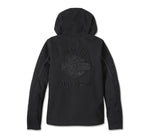 HARLEY-DAVIDSON WOMENS H-D DEFLECTOR 2.0 HOODED RIDING FLEECE
