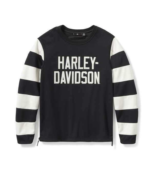 HARLEY-DAVIDSON MENS H-D DEFLECTOR CREW RIDING FLEECE