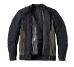 HARLEY-DAVIDSON MENS ZEPHYR MESH JACKET WITH ZIP-OUT LINER