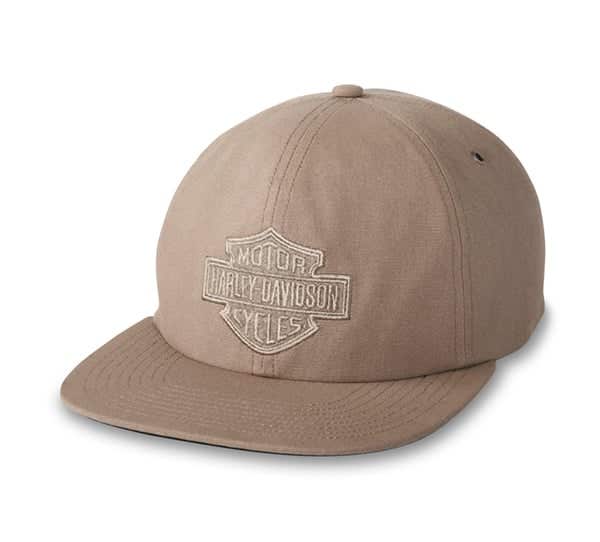 HARLEY-DAVIDSON MENS BAR & SHIELD STRAPBACK HAT