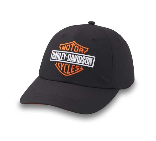 HARLEY-DAVIDSON WOMENS THREE STARS BAR & SHIELD ADJUSTABLE CAP