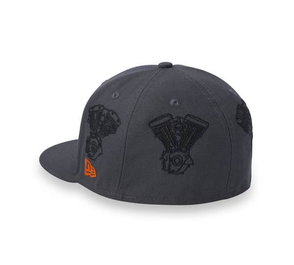 HARLEY-DAVIDSON MENS V-TWIN ENGINE 59FIFTY CAP