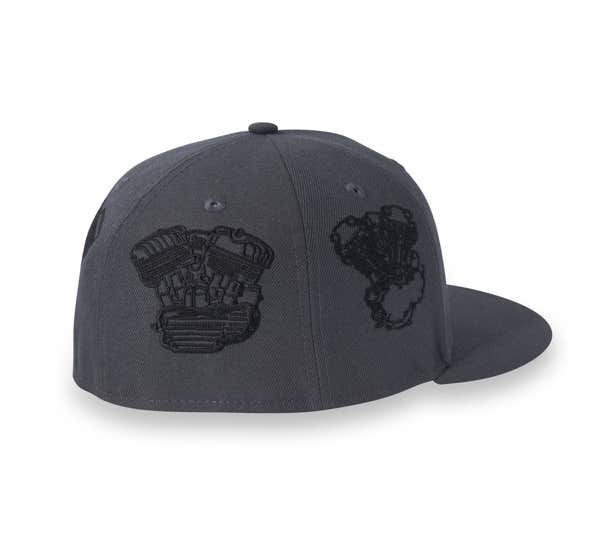 HARLEY-DAVIDSON MENS V-TWIN ENGINE 59FIFTY CAP