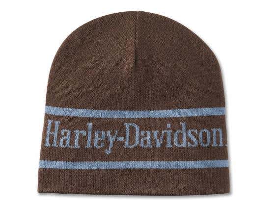 HARLEY-DAVIDSON MENS COWBOY REVERSIBLE BEANIE