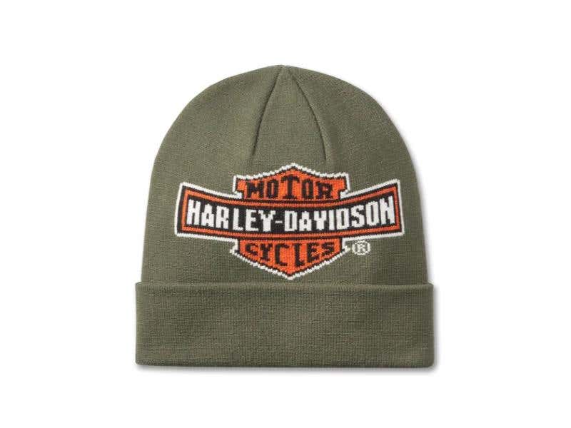 HARLEY-DAVIDSON MENS H-D OIL CAN BEANIE