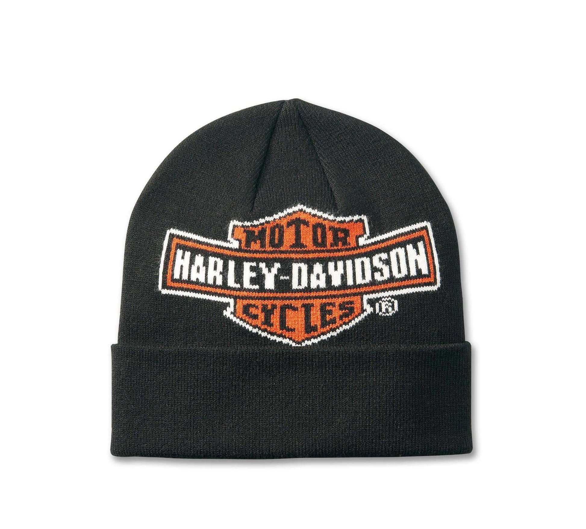 HARLEY-DAVIDSON MENS H-D OIL CAN BEANIE
