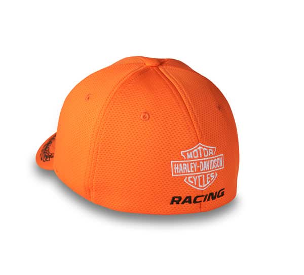 HARLEY-DAVIDSON MENS START YOUR ENGINES STRETCH-FIT BASEBALL CAP