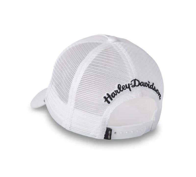 HARLEY-DAVIDSON WOMENS TROPHY RETRO TRUCKER CAP