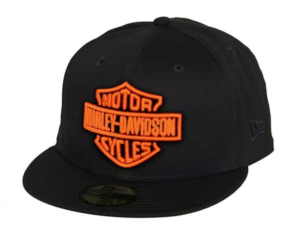 HARLEY-DAVIDSON MENS 59FIFTY  BAR & SHIELD FITTED CAP