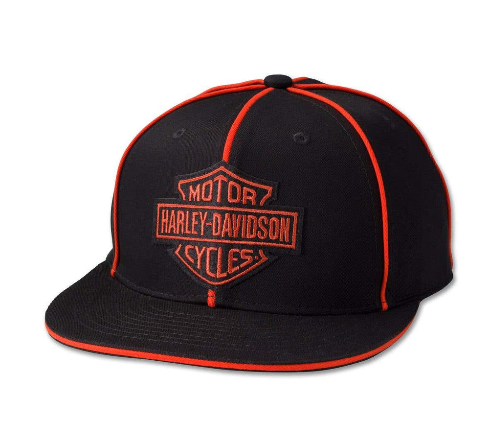 HARLEY-DAVIDSON MENS BAR & SHIELD FITTED HAT