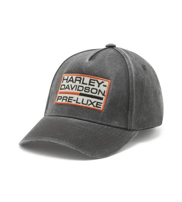 HARLEY-DAVIDSON MENS PRE-LUXE SOFTAIL STRETCH FIT CAP
