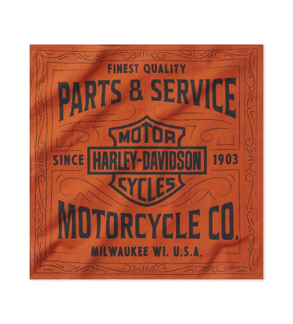 HARLEY-DAVIDSON PARTS & SERVICE BANDANA