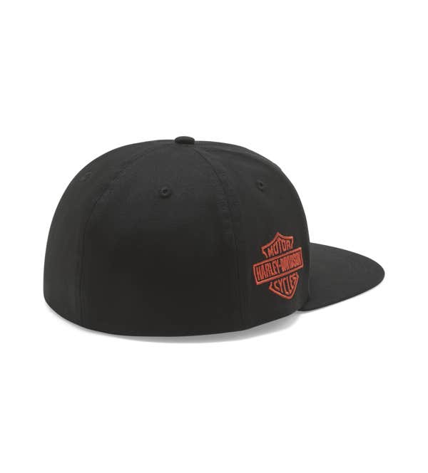 HARLEY-DAVIDSON MENS LIGHTNING EAGLE PANHEAD FITTED CAP