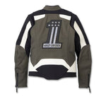 HARLEY-DAVIDSON WOMENS ACE MIXED LEATHER JACKET