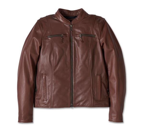 HARLEY-DAVIDSON WOMENS LINDEN LEATHER JACKET