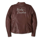 HARLEY-DAVIDSON WOMENS LINDEN LEATHER JACKET