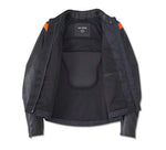 HARLEY-DAVIDSON WOMENS CAPITOL TRIPLE VENT SYSTEM 2.0 LEATHER JACKET