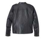 HARLEY-DAVIDSON MENS FLEXLAYERING SYSTEM CAPTAINS LEATHER JACKET OUTER LAYER