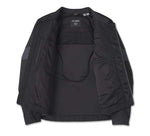 HARLEY-DAVIDSON MENS WILLIE G SKULL GRAPHIC TRIPLE VENT SYSTEM 2.0 TEXTILE RIDING JACKET