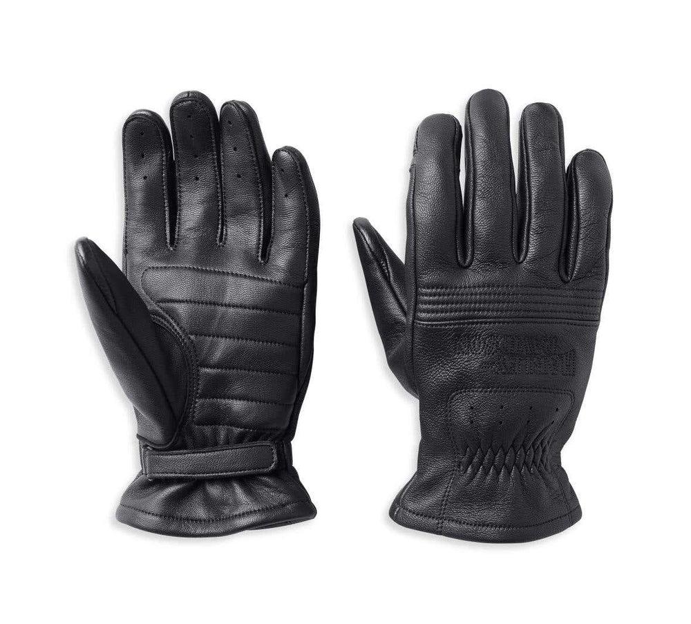 HARLEY-DAVIDSON MENS BIG SUR LEATHER GLOVES