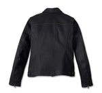 HARLEY-DAVIDSON WOMENS FLEX LAYERING SYSTEM TRUCKER RIDING JACKET OUTER LAYER