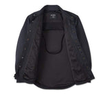 HARLEY-DAVIDSON MENS OPERATIVE MESH RIDING SHIRT JACKET