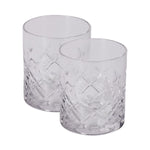 Harley-Davidson Willie G Skull Crystal Old Fashioned Set