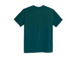 HARLEY-DAVIDSON MENS MENS WRENCH CREW TEE - DEEP TEAL