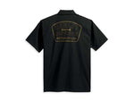 HARLEY-DAVIDSON MENS MENS WRENCH CREW SHIRT - BLACK BEAUTY
