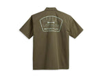 HARLEY-DAVIDSON MENS MENS WRENCH CREW SHIRT - GRAPE LEAF