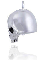 STEEL HORSE JEWELRY SILVER TONE UNDER WORLD SKULL ROAD BELL