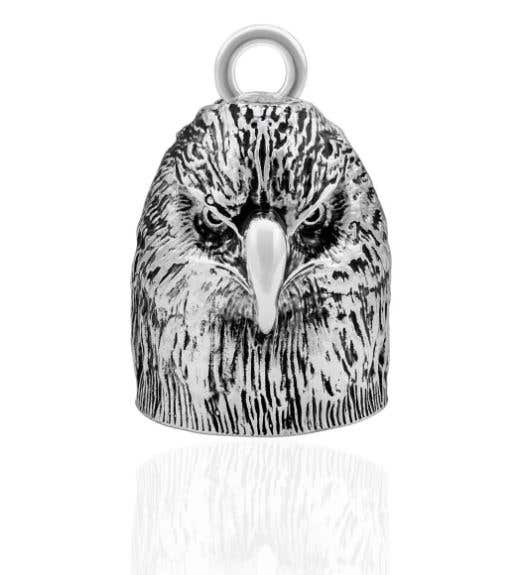 STEEL HORSE JEWELRY EAGLE HEAD ROAD BELL
