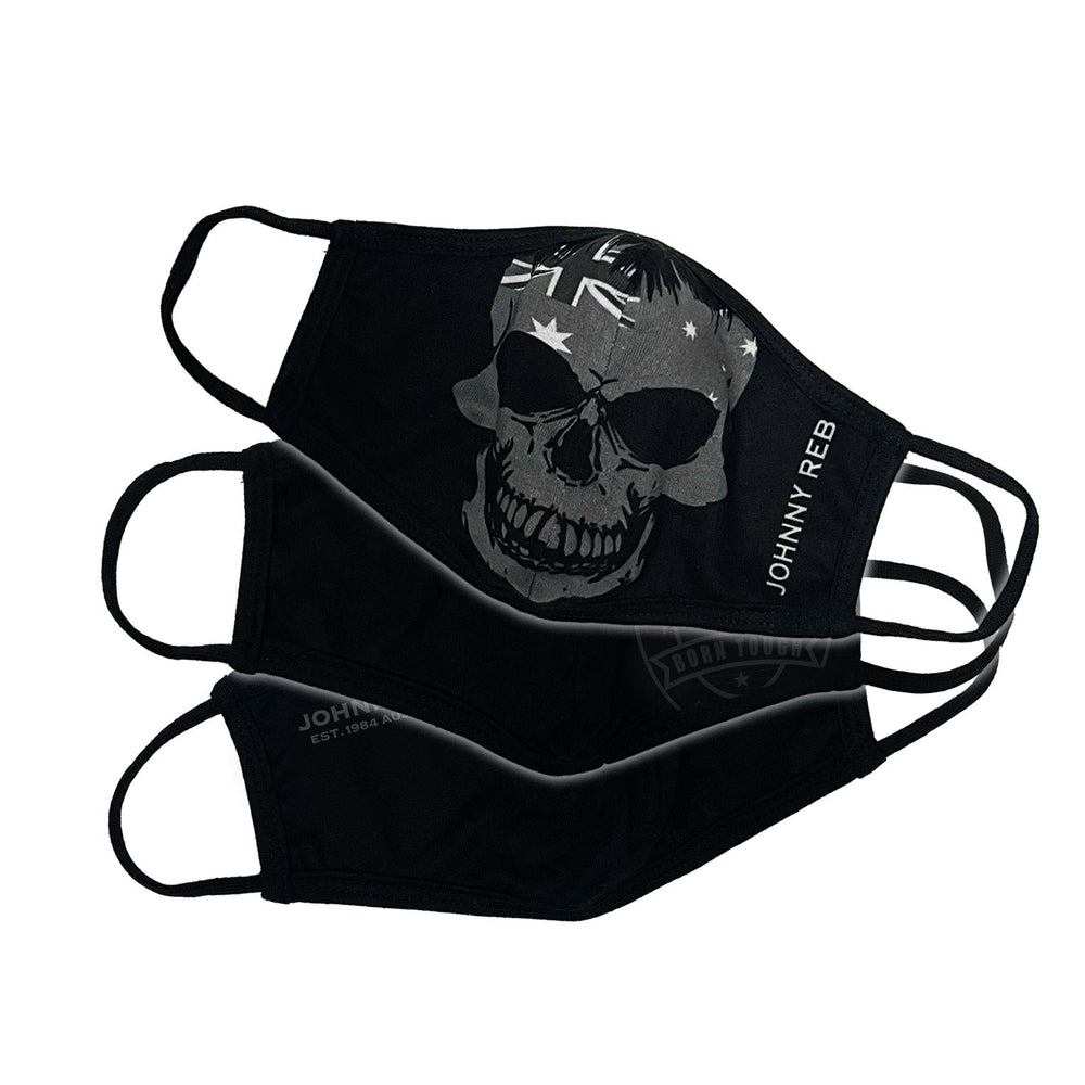 Johnny Reb Face Masks - 3 Pack