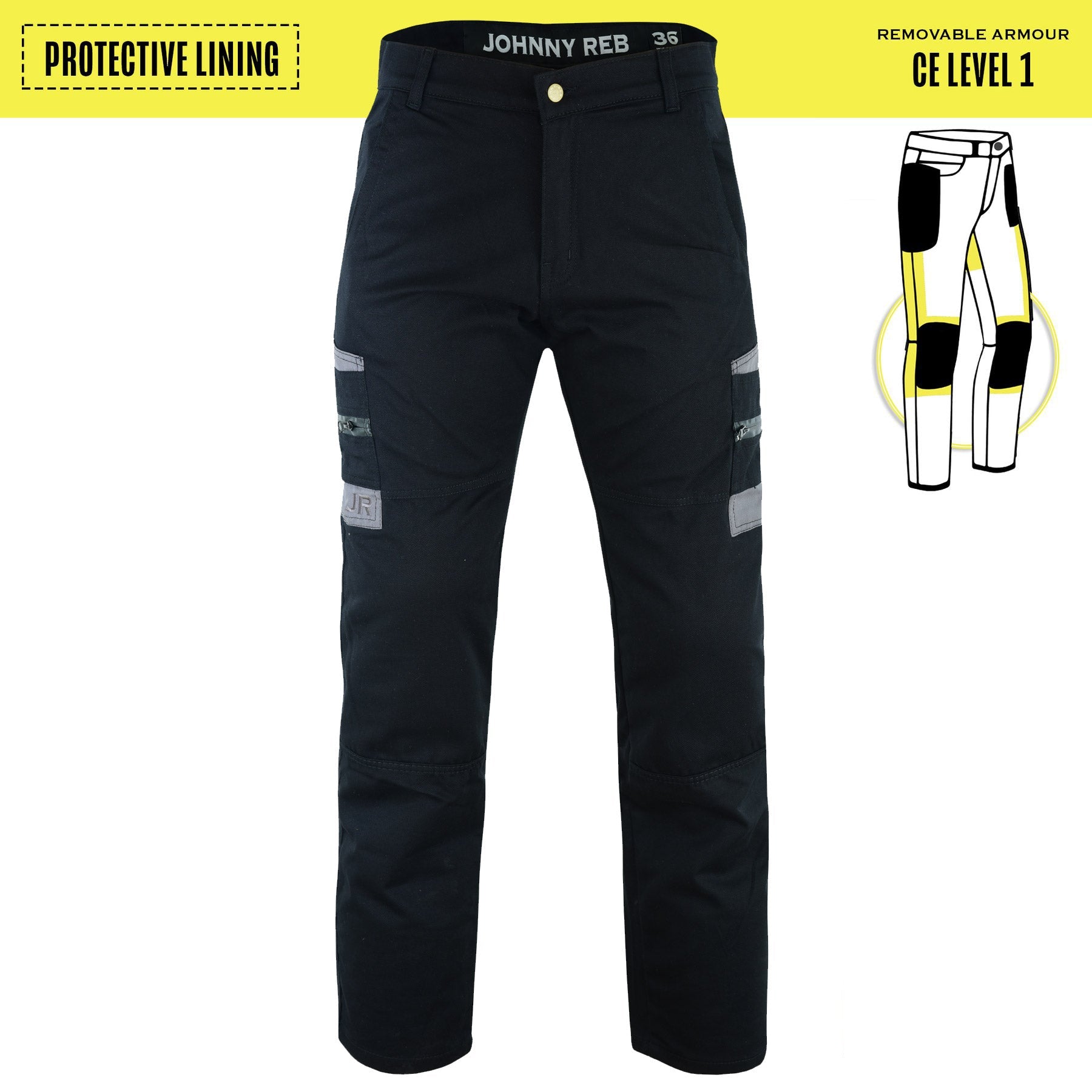Johnny Reb Men's Protective Tradie Pants