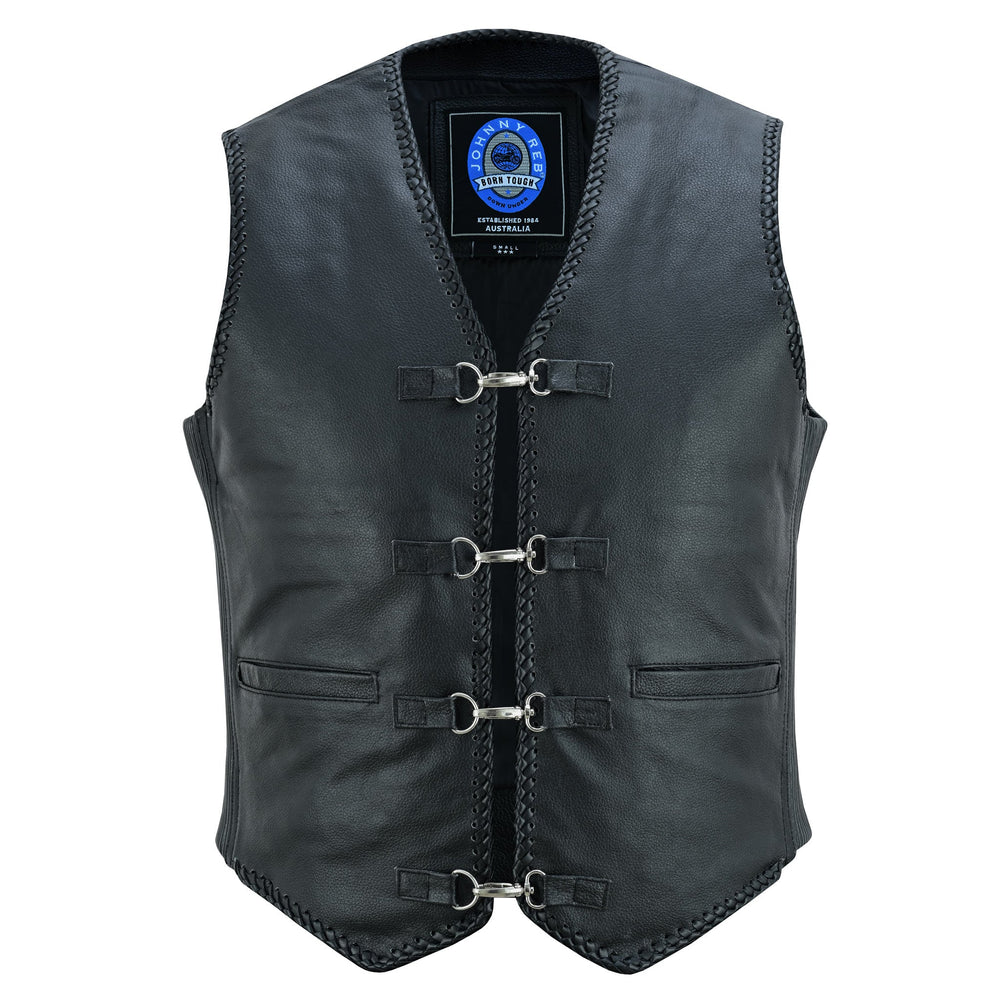 Johnny Reb Men's Murray Leather Vest