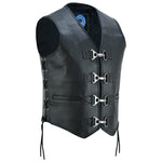 Johnny Reb Men's Bullar Leather Vest