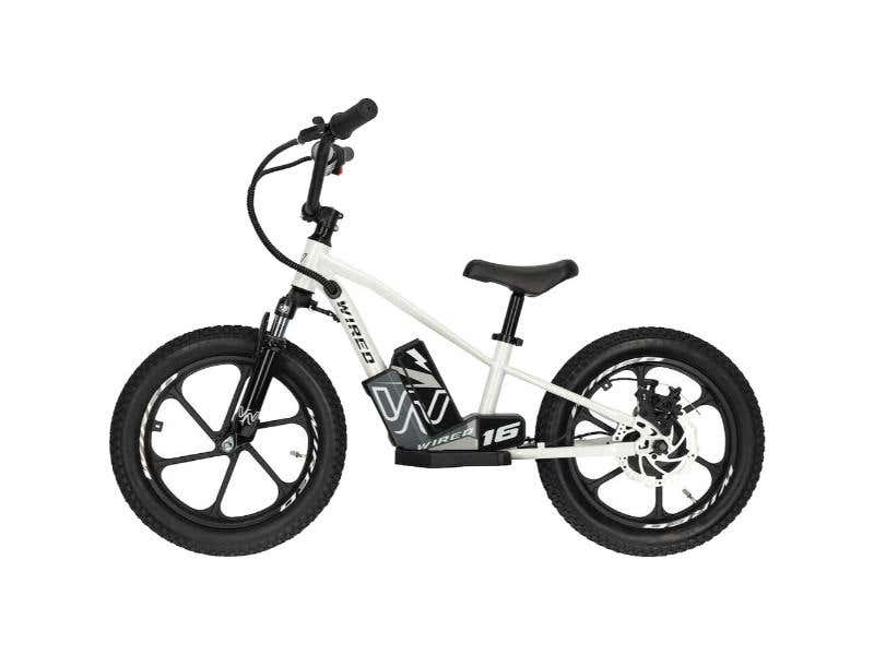 WIRED WIRED BIKES MKII 16 PEARL WHITE ELECTRIC BALANCE BIKE