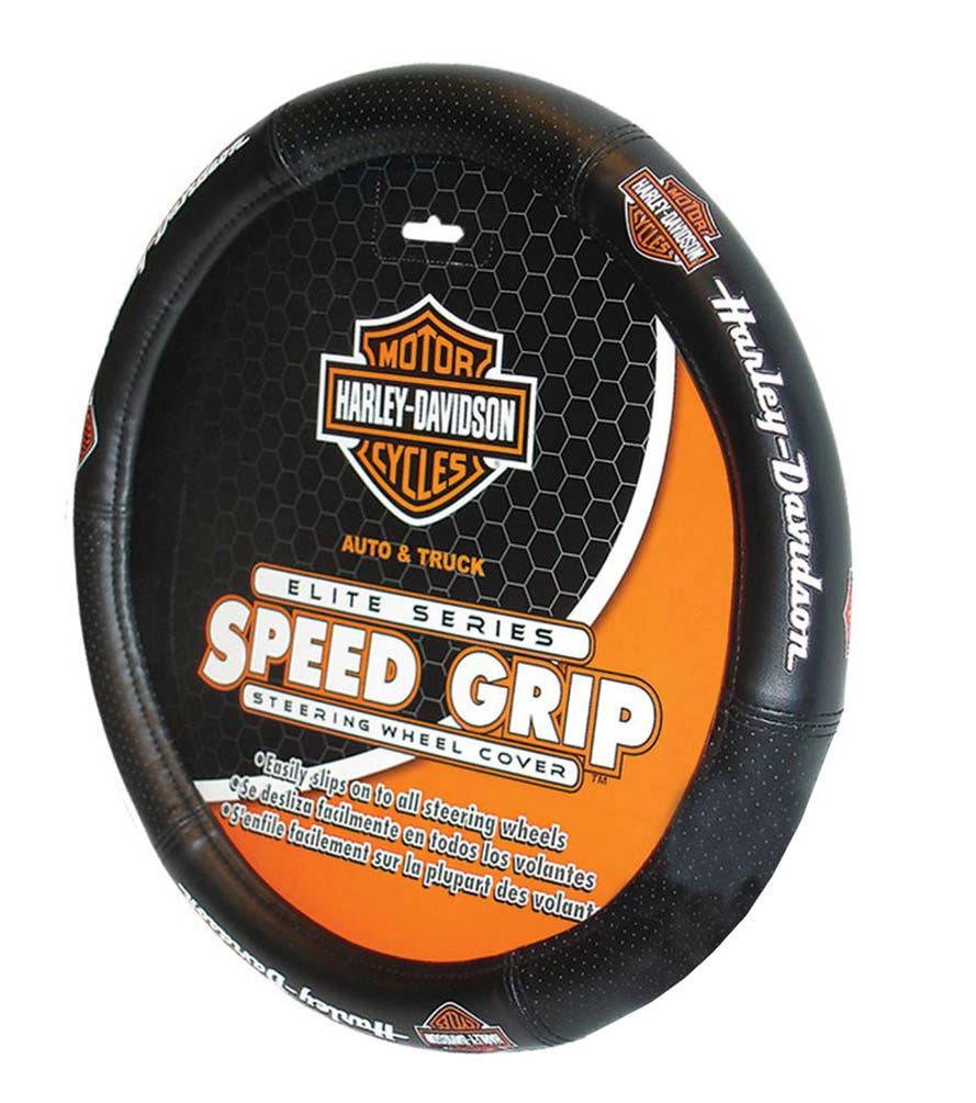 HARLEY-DAVIDSON ELITE SERIES SPEED GRIP STEERING WHEEL COVER