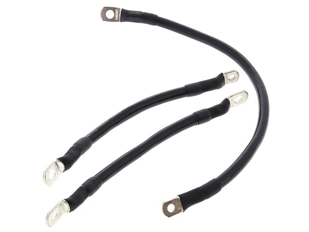 ALL BALLS RACING BATTERY CABLES FXD91-03 BLK